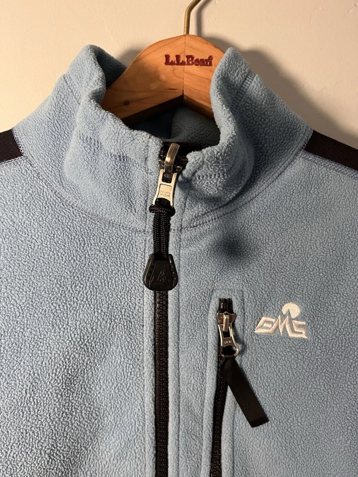 EMS Jacket Women's Sz Small Blue Fall Hiking Polartec WindPro Fleece Jacket - Image 2 of 4
