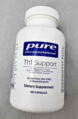 PURE Encapsulations TH1 SUPPORT 120 Capsules Supplement NEW SEALED