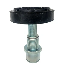 Auto Car Lift Telescopic Round Tray Rubber Pads Peg 2-Stage Screw-up Pads NEW