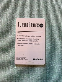 Turbografx Video Game - Legendary Axe - Hu Card Game Only