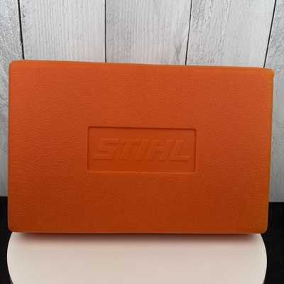 #ad Stihl Chainsaw Tool Box Storage Hard Shell Case W Handle 12quot; x 8quot; x 3 3 4 NEW $40.00