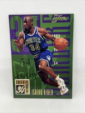 1994-95 Flair Hot Numbers # 14 Isaiah Rider Minnesota Timberwolves