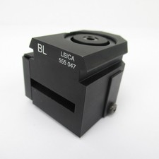 LEICA BERTLAND LENS CUBE MODULE FOR DM LP/LB/LM MICROSCOPE ILLUMINATOR 555 047