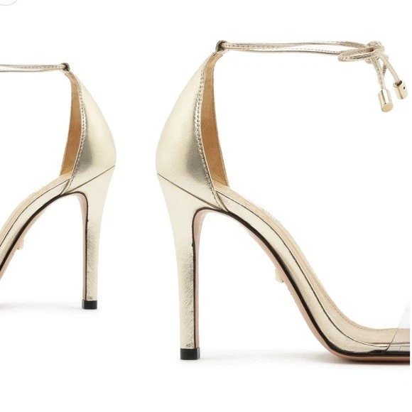 Sandalia SCHUTZ JOSSEANA Oro Vinilo/Metálico/Platina Talla 8 B Foto 4 de 4