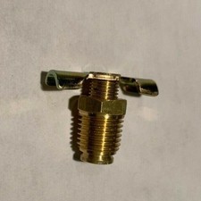 62-89 Mopar A B C E Body Cuda Charger Dart Brass Radiator Petcock Drain Valve 62-89 Mopar A B C E Body Cuda Charger Dart Brass Radiator Petcock Drain Valve