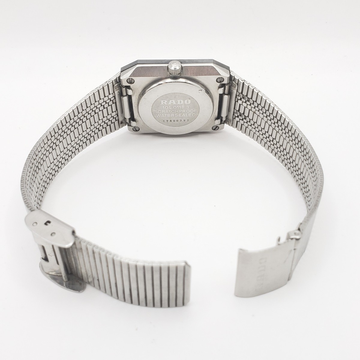 RADO Diastar 104.0118.3 Analog Quartz Men Diamond Star Qz Dial