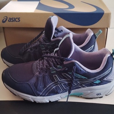 ASICS Gel-Venture 7 Men's Blue/Purple Low Top Lace-Up Wide