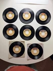Lot Of 8 KISS 45 Records Ace Frehley Love Gun/ Shout It Out Loud/ Detroit Rock
