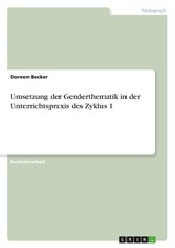 Umsetzung der Genderthematik in der Unterrich...