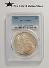 1885 PCGS MS64 Morgan Silver Dollar TONER 0.7734 oz Ag