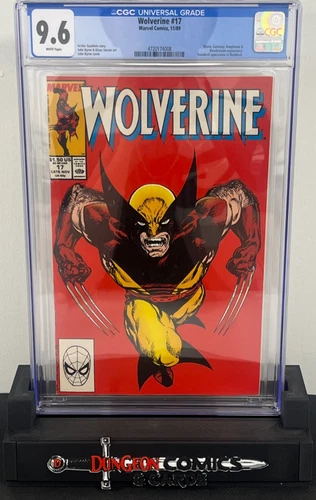 Wolverine # 17 Cover A Marvel 1989 CGC 9.6 Classic John Byrne Cover [CR]