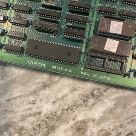 Original Capcom Super Buster Bros Pang JAMMA PCB. Untested.