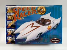 VTG. 2000 POLAR LIGHTS 1:25 SCALE " SPEED RACER " MACH V PLASTIC MODEL KIT #6700