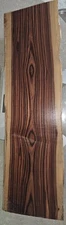 Brazilian Kingwood (Dalbergia cearensis) 1/4 Live Sawn 29 1/4" x 8 - 8 3/4" x 3"