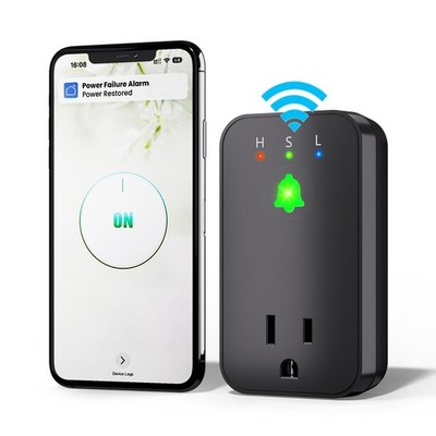 Power Failure Alarm WiFi, Smart Power Outage Alarm with App Notifications, Mi...