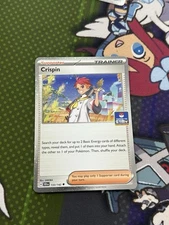 Crispin Stellar Crown 133/142 | Asia Exclusive Gym Promo Stamped | Pokemon TCG