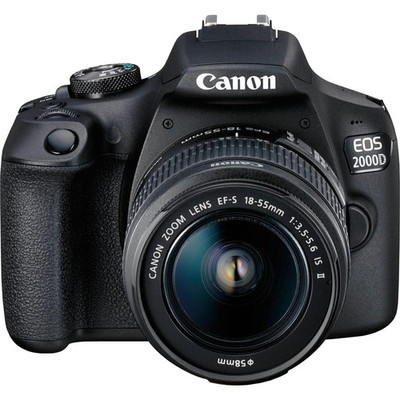 Canon EOS 2000D Kit + EF-S 18-55 IS II DSLR Kamera