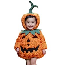 Nicoxijia Halloween Pumpkin Costume for Newborn Baby Boys Girls Cute Kids Hallow