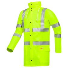Sioen Flexothane Gorda Rain Jacket Hi Vis Viz Waterproof Work Jacket