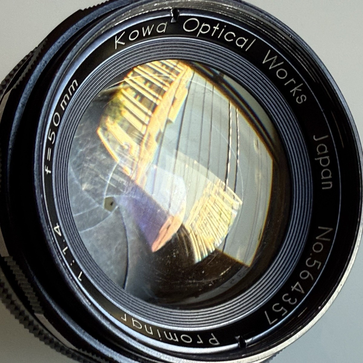 KOWA Optical Works Prominar 50mm F1.4 Lens for Kowa Kallo 140