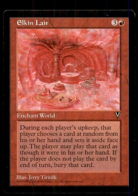 Elkin Lair LP Light Play Visions MTG [12280]