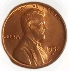 1952-D Denver Mint Red Uncirculated UNC BU Lincoln 1 Cent Wheat Penny Free Post