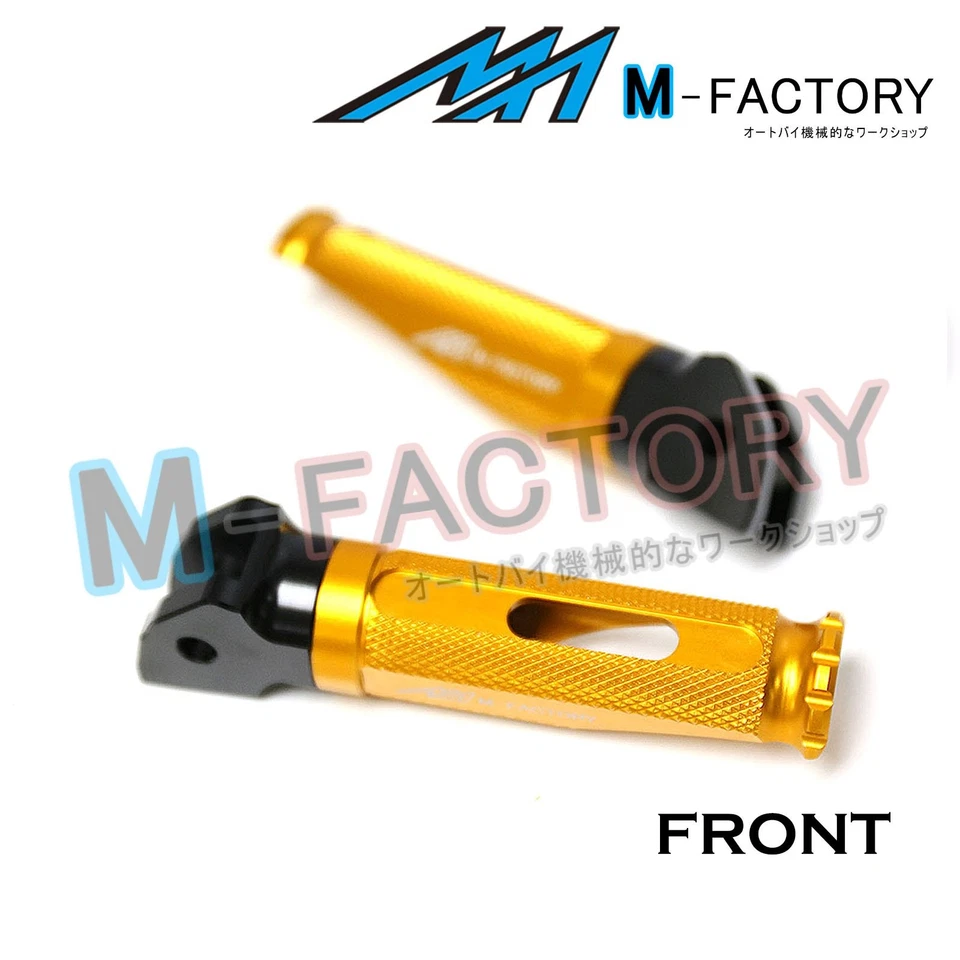 SHINOBI Rider Footpegs For Honda NTV 650 GT Hawk RFV400 VFR400 Foto 3 de 4