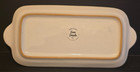 VINTAGE CERAMIC NOVA DERUTA ITALY HAND PAINTED HANDLED TRAY DISH 11" X 5".. — photo 2