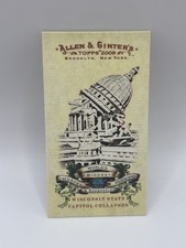 2009 Topps Allen & Ginter’s Worlds Biggest Hoaxes Wisconsin State Capital #HHB11