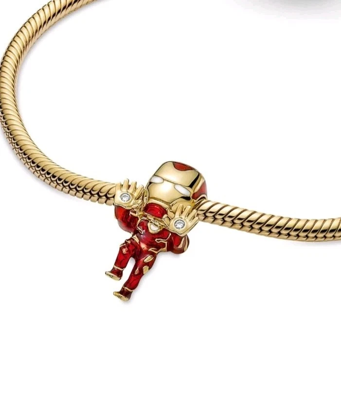 Pandora x Marvel The Avengers Iron Man Charm( 760268C01 ) - Bild 3 von 4