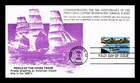 US COVER CHINA CLIPPER TRANSPACIFIC AIR MAIL 50TH ANNIVERSARY FDC KMC VENTURE