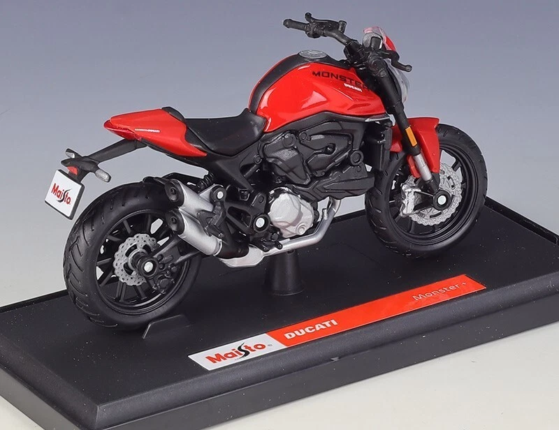 1:18 Maisto 2021 Ducati Monster+ Motorcycle Bike Model New In Box - Image 4 of 4