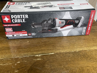 #ad PORTER CABLE PCCG400B 20V Brushless Angle Grinder 4 1 2quot; Tool Only $85.00