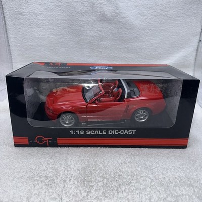 Ford Mustang GT Convertible ミニカー Ford Mustang GT Die Cast RED Convertible 1:18 Scale | eBay