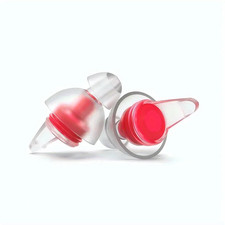HUAK High Fidelity Silicone Ear Plugs for Noise Cancelling Washable Reusable Mus