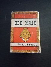 Old Maid Card Game by Russell Games Complete In Box