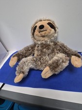 Dan Dee Collector's Choice 12" Plush Soft Brown/Tan Sloth Stuffed Animal Toy
