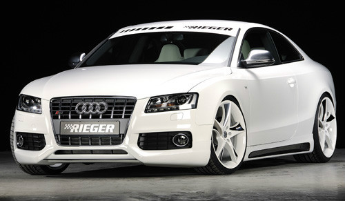 Rieger audi a5 s5 フロントバンパー フルセット b8 AUDI S5 A5 S-Line B8 2008-2012 Genuine Rieger OEM Front Bumper
