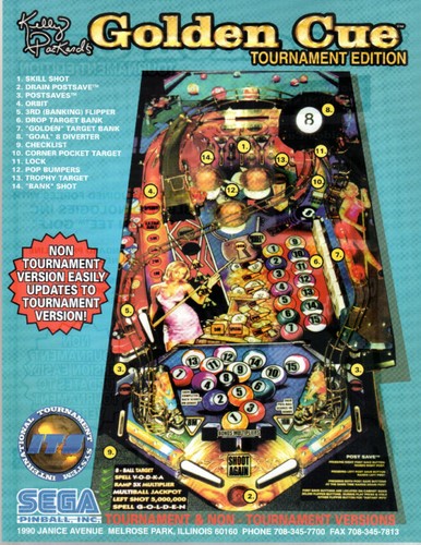 Folleto SEGA KELLY PACKARD '98 SEGA SEÑAL DE ORO PROMOCIÓN ORIGINAL PROMOCIÓN