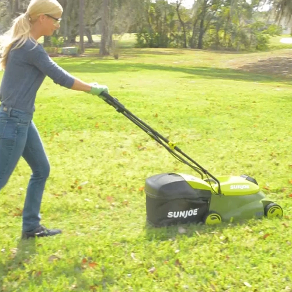 Sun Joe 28-Volt Cordless Walk-Behind Lawn Mower