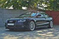 CUP Seitenschweller AnsäTze Schwarz FüR Audi A5 8T S-Line S5 Skirts Leisten