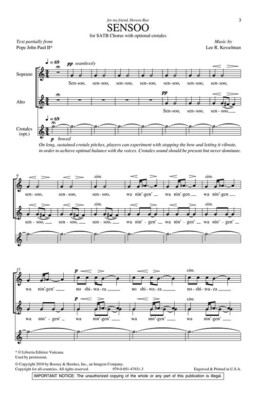 Sensoo Conductor's Choice Lee Kesselman