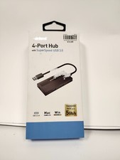 Inland 4-Port Hub With SuperSpeed USB 3.0