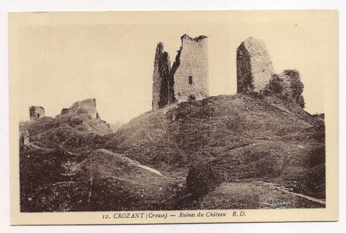 crozant  ruines du chateau - Bild 1 von 1