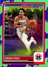 2023-24 Hoops Haunted Hoops #277 Jordan Poole Slime