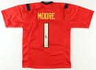 D J. Moore Maryland Terrapins Signed Jersey (PSA) Chicago Bears Wide Receiver — photo 1