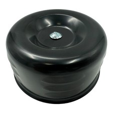 4 Black Louvered Air Cleaner Assembly For 1 2 Barrel Carb 2-516 Neck