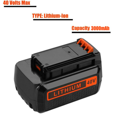 BLACK+DECKER LBX1540 40V MAX 1.5Ah Lithium Ion Battery – Compatible With 36V & 40V Outdoor Tools, Lightweight, No Memory Effect