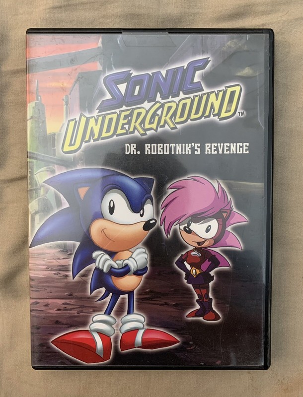 Sonic UnderGround Dr. Robotnik's Revenge  DVD 