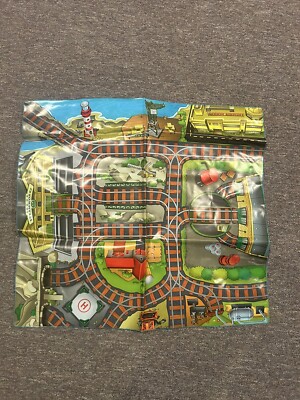 Thomas The Tank Engine Play Mat Vinyl Wipeable Quick Clean Setting Scene 2000 90